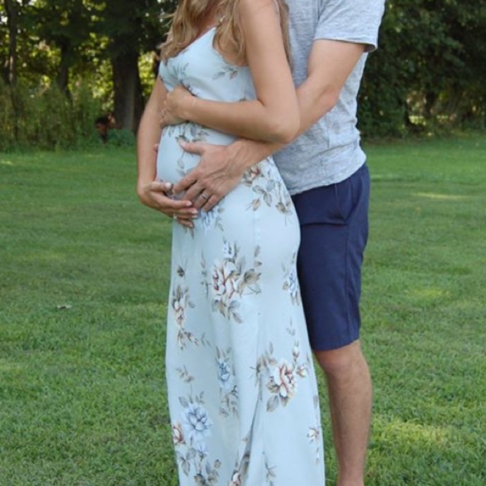 Blue Life Maxi Floral Dress